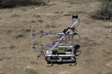 The Robot Hexapod (RHEX) with several different sensor attachments